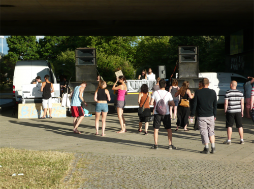 Public Viewing Copa Beach Fußball-WM 2018 - Teil 1